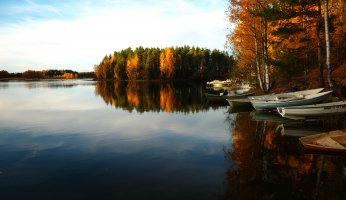 Angeln im Herbst